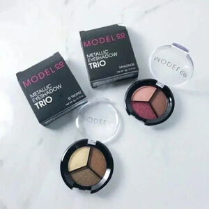 Model Co Metallic Eyeshadow Trio x2